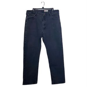 Wrangler Regular Fit Size 40‎ x 30 Men’s Black Jean